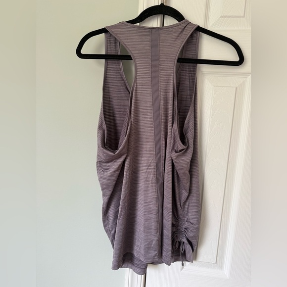 ASICS Women’s XL Loose Tank Top Workout Purple Gray - Picture 2 of 3